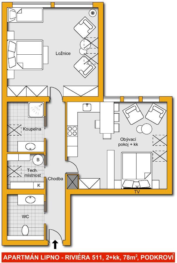 Luxury Apartman Lipno Lipno nad Vltavou Buitenkant foto
